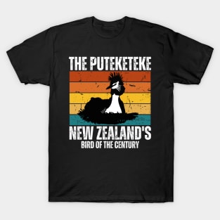 The Puteketeke - Bird of the Century T-Shirt